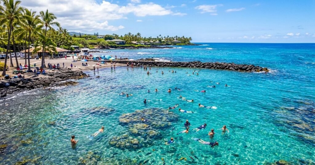 Kahaluu Beach Park Big Island
